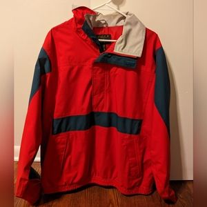 Vintage Eddie Bauer 1/4 zip windbreaker.